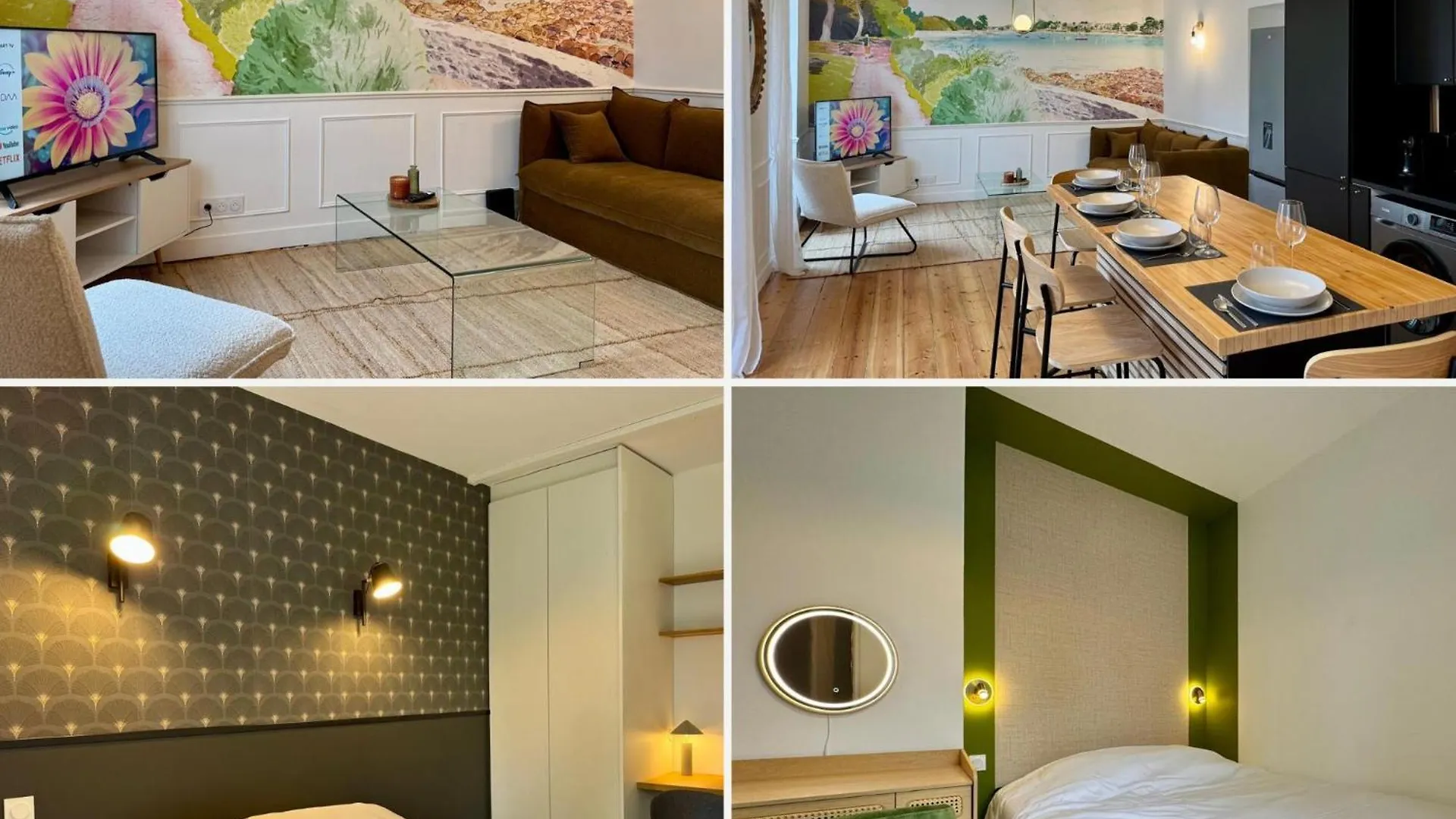 Les Jardins Du Theatre - Elegance, Bois & Design 0*, كْيَمبيه فرنسا